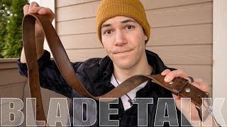 Popov Leather Belt  Blade Talk Tuesday Ep 28 - 4K