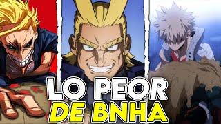 Los PEORES ERRORES de BOKU NO HERO ACADEMIA COSAS que ODIO