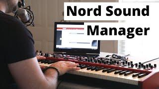 Installing Nord Sound Manager and Downloading and Installing the White Grand Piano Sound