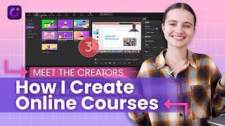 How to Create Online Course Videos  Meet the Creator @veronika_languagediaries