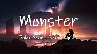 LUMX Gabry Ponte - Monster Robin Schulz Remix Lyrics  monster how should I feel? tiktok
