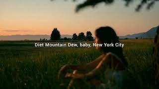 Lana Del Rey-Diet Mountain Dew The Flight Demo-lyrics