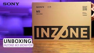 Sony  INZONE M3 Gaming Monitor - Unboxing