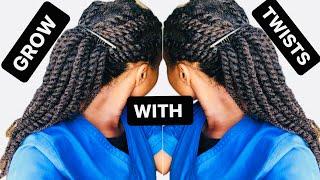 My FAVORITE Protective Style for Natural HAIR GROWTH How I grew LONGER HAIR #naturalhair