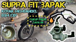 Tutorial Motor Mogok Karena Terbengkalai  Bbm Bau Aneh  Project Supra Fit Bapak 