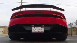 Vicious Scream Lamborghini Huracan LP610-4 with Armytrix X-Pipe Titanium Mufflers