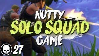 NUTTY 27 KILL GAME Solo Squad Gameplay Fortnite Battle Royale