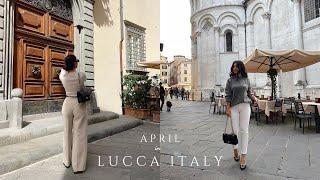 APRIL IN LUCCA ITALY VLOG  Alessandra Rosa