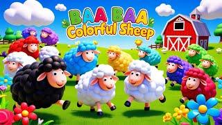  Baa Baa Colorful Sheep Sing Along to this Fun Nursery Rhyme Adventure 