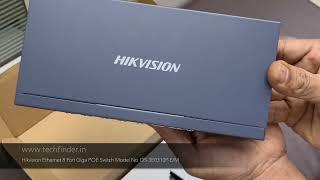 Hikvision DS-3E0310P-EM 8-Port Unmanaged PoE Switch