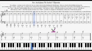 Learn your voice Range