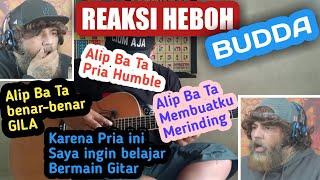 Reaction Alip Ba Ta   REAKSI HEBOH  Budda Slim mengenal sosok Bang Alip Fingerstyle