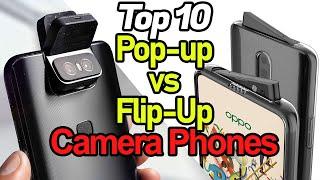 Top 10 Pop-Up Camera Phone  Pop-Up vs Flip-Up Smartphone 2020  Stylish Smartphone Camera List 2020