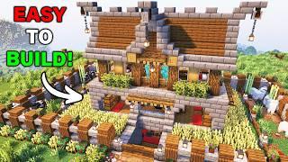 Minecraft Best Survival House Build Tutorial 