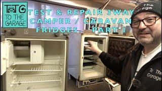 3 way camper and caravan fridges. How to repair them part 1. Gas