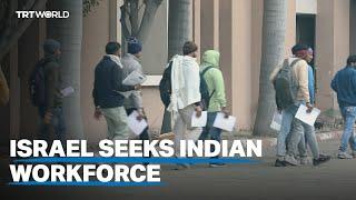 Indians line up for jobs in Israel