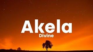 Akela - DIVINE Lyrics  Prod. by Phenom  Gunehgar  Gullygang  LyricsStore 04  LS04