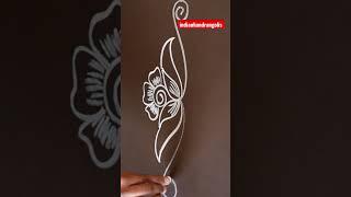 Simple rangoli designs  muggulu  kolam designs   muggulu designs