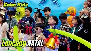LONCENG NATAL‼️Lagu Natal Sekolah Minggu Enim Kids