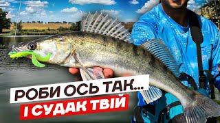 Бомби судака з берега Хитрості та Секрети ловлі судака на спінінг Риболовля в Україні 2022