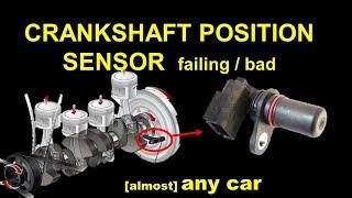 Crankshaft position sensor how it works symptoms problems