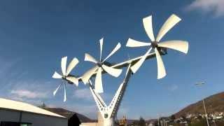 Die neue Windturbine der Wepfer Turbinen AG
