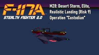 Stealth Pilot Career 28 Operation Custodian  F-117A Stealth Fighter 2.0  Retro
