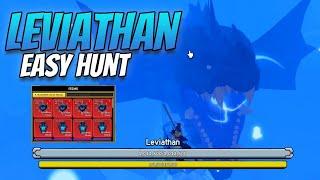 HOW TO FIND NEW LEVIATHAN BOSS FAST  FULL GUIDE   Blox Fruits