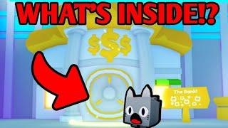 WHATS INSIDE the BANK? in Pet Simulator X...