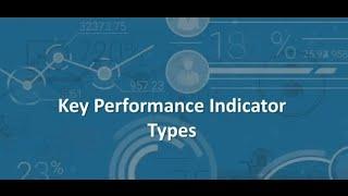 Types of Key Performance Indicators KPIs