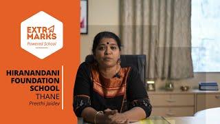 Impact of Extramarks on Hiranandani Foundation School Thane  School Sucess Story