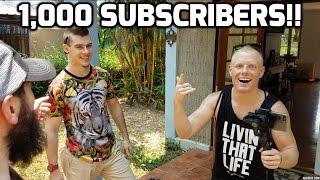 THANK YOU for 1000 Subs Thrifty Living Blog Collab FEAT Riley Bennett Evan Teague James Thompson