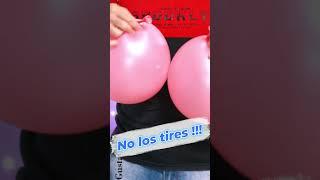  REUTILIZA TUS GLOBOS   decoracion cumpleaños con globos   #diy #balloon #gustavogg