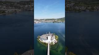 The Beauty of Schloss Ort  Austria #austria #castle #schloss #drone #djiglobal #traveler #travel