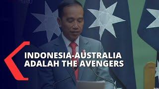 Jokowi Ibaratkan Kerja Sama Australia-Indonesia Seperti Film The Avengers End Game