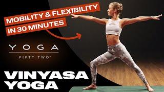 Free 30-Minute Vinyasa Flow Workout  Official Yoga52 Sample Workout
