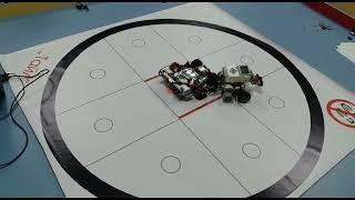 Лего-Сумо Бои роботов сумоистов RoboSumo Mindstorms EV3