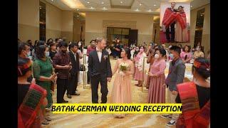 BATAK-GERMAN WEDDING RECEPTION  Nikah Campur Batak-Jerman mix Tortor Batak