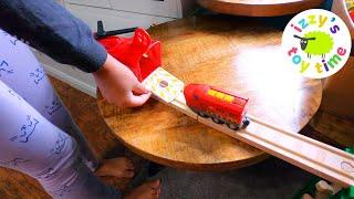 Lets Build a Train Track with CLO CLO in Our New Room
