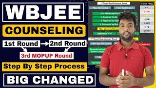 WBJEE 2023 Counselling 1st Round To Mop-Up Round Allotment Full A-Z Process  All Important Steps.