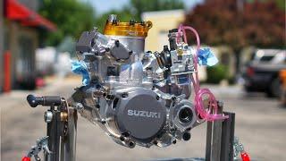 The SEXIEST two stroke engine I have ever seen  2006 Suzuki RM250 Dirt Bike Build