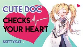 ASMR  Heart sounds & Checkup from your Sweet Distractible Doctor 🩺