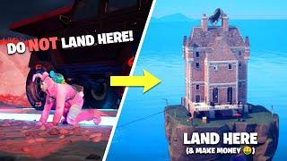 TOP 5 SPOTS TO LAND IN FORTNITE THAT COULD MAKE YOU MONEY