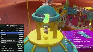 Super Mario Odyssey Any% In 5855