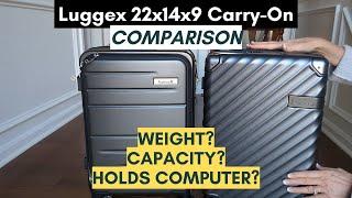WHICH IS BETTER? Comparing 2 Luggex Hardcase Carry-on suitcases