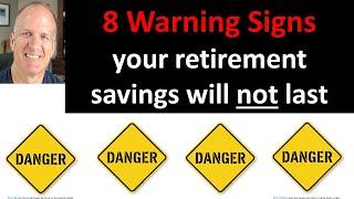 8 ways you will run out of money in retirement - Dont do these