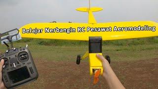 Belajar Menerbangkan RC Pesawat Aeromodeling Manual No FC No GYRO D