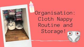 ORGANISATION CLOTH NAPPY WASH ROUTINE AND STORAGE  CLOTH DIAPER 101  CLOTH NAPPIES FAQS