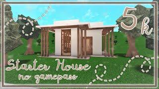 Bloxburg Build  Cheap 5k Starter House no gamepass 5k