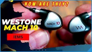 Westone Mach 10 IEM Earbuds  First Look and Listen